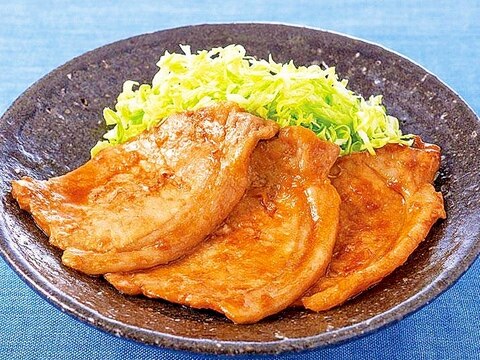 かき醤油で簡単♪失敗しない!生姜焼き